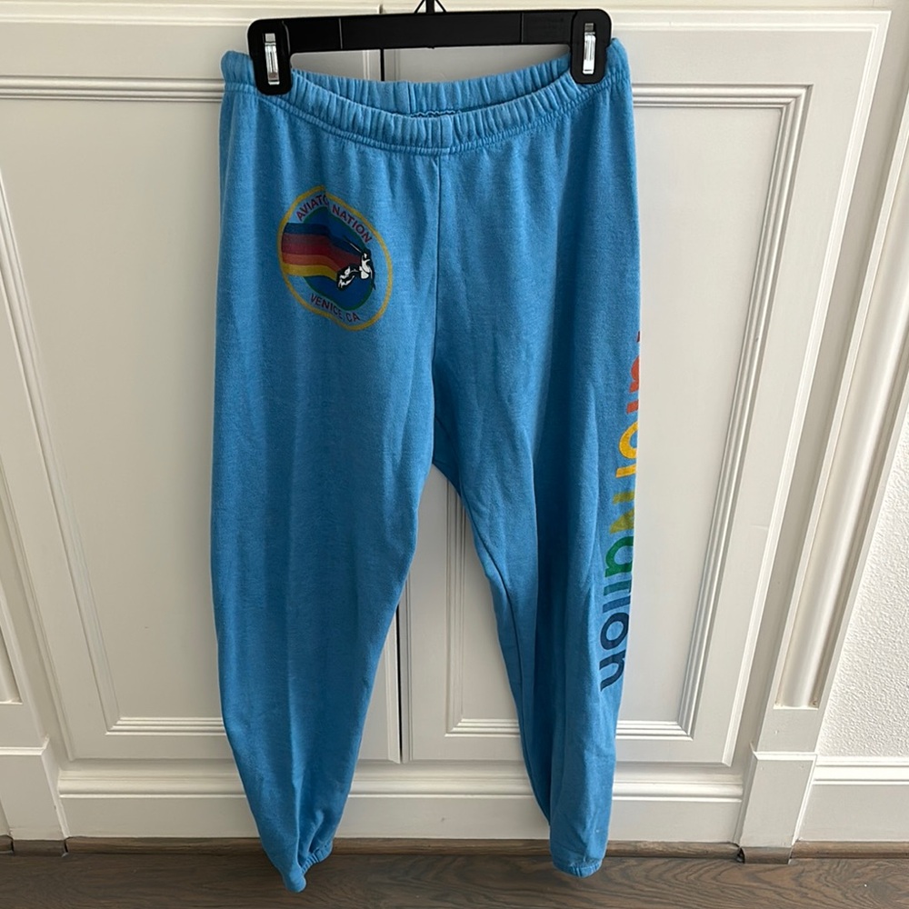 Aviator Nation Aspen Sweatpants - Cobalt